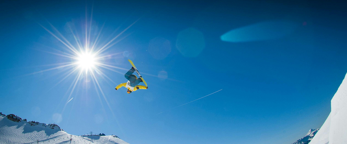 Oordoppen voor skiën en snowboarden banner